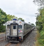 Comet V Cab Car # 6078 brings up the rear of Train # 4725 out of PPB Depot